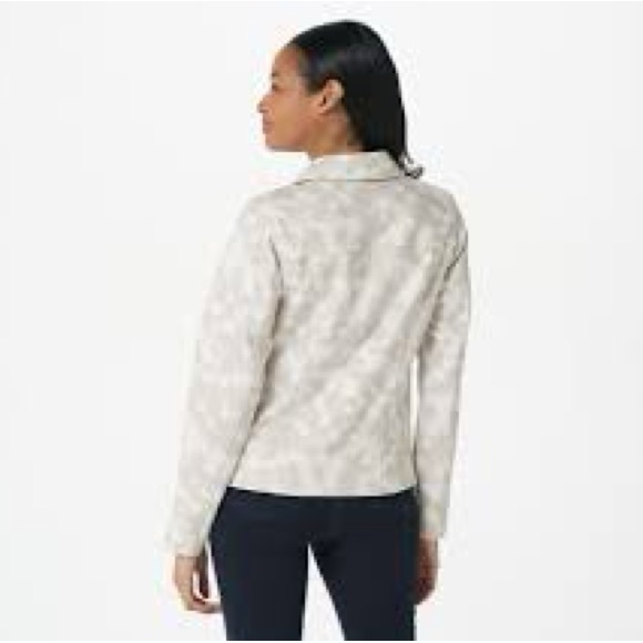 Haute Hippie Tribe Tie Dye asymmetrical Motorcycle jacket size small - Picture 13 of 16